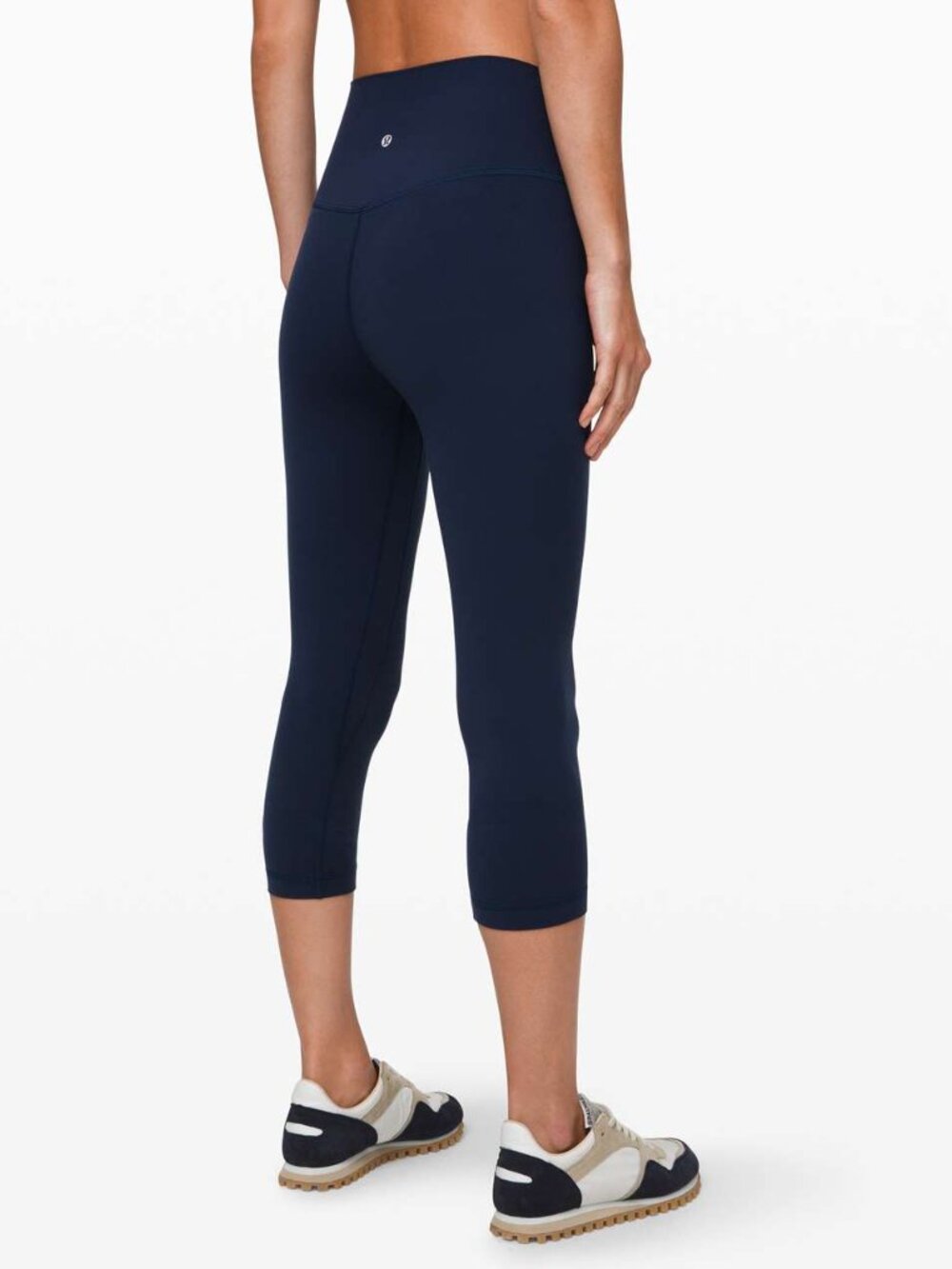 Lululemon Align Crop *21" True Navy Size 4 Great Condition